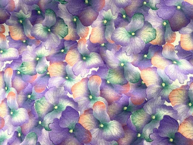 Summertime - Clearance Printed Crepe - Cheap Fabrics