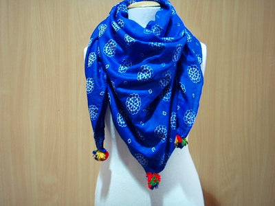 Sunflower - Printed Poly Cotton Blend Scarf
