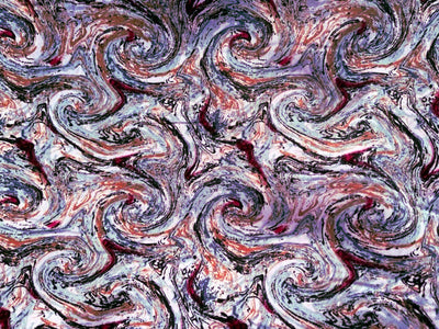 Swirl Surge - Clearance Printed Crepe