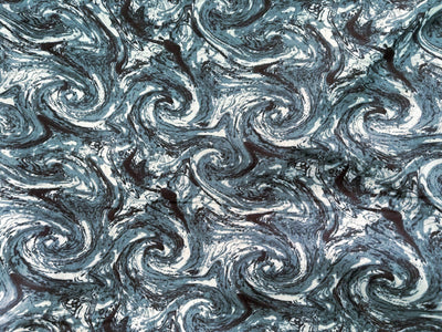 Swirl Surge - Clearance Printed Crepe