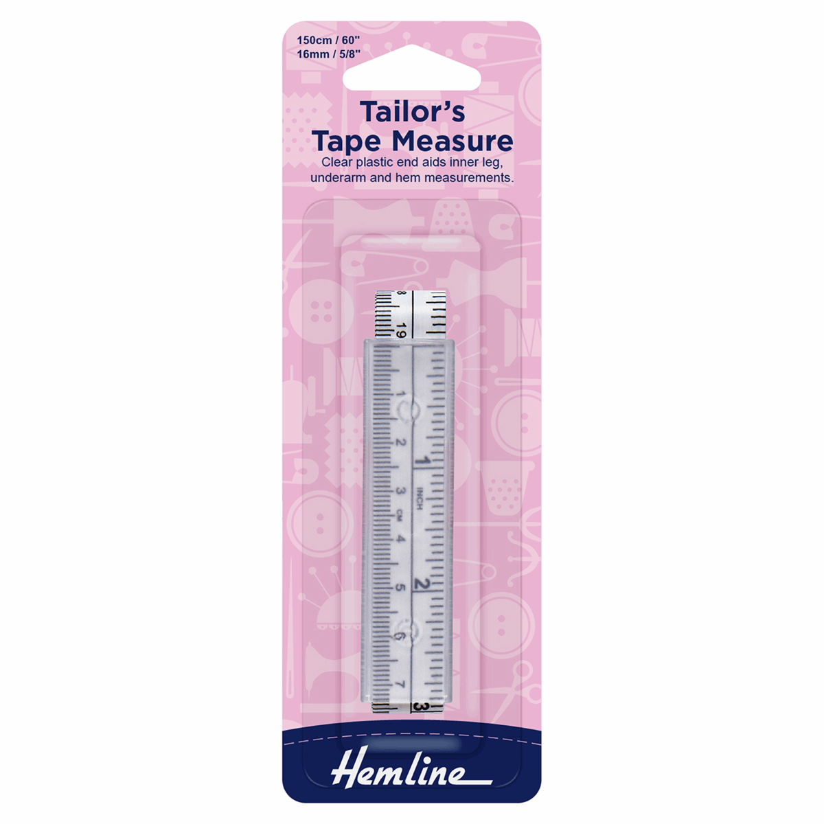 Tailor's Tape Measure - Plastic End