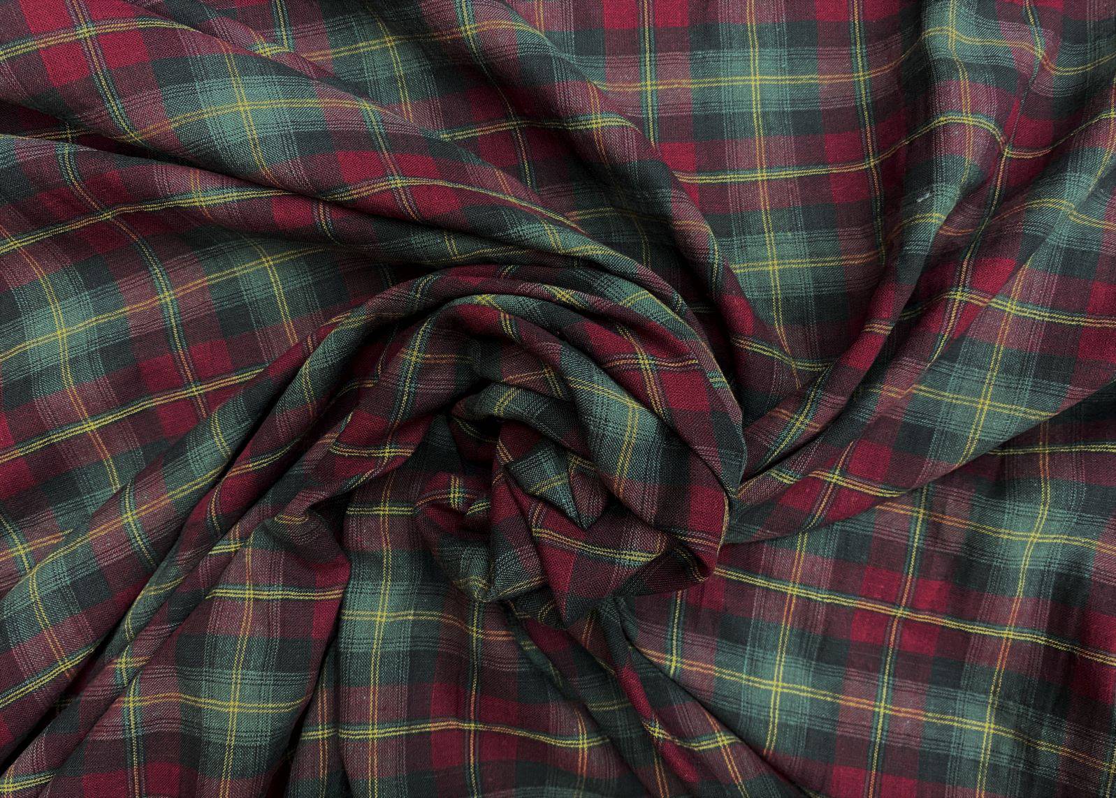Tartan - Cotton Print - Cheap Fabrics