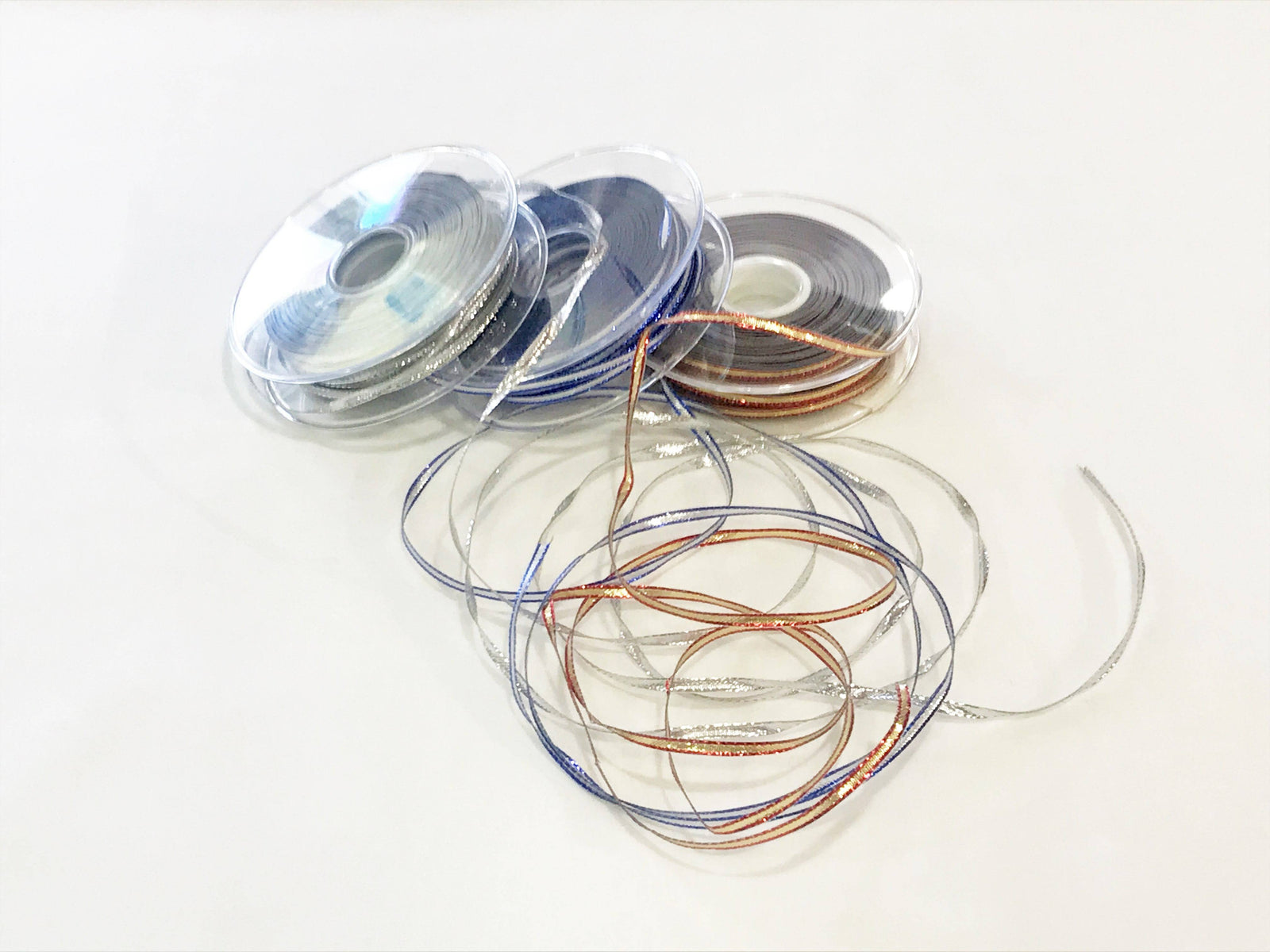 Florists Thin Metallic Ribbon - 3mm