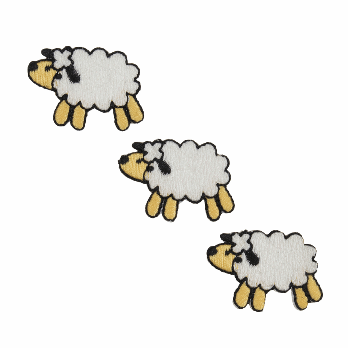 Three Sheep - Iron -On & Sew-On