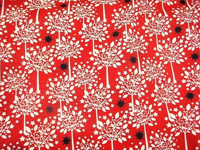 Christmas Snow Print - Cotton Poplin Patchwork