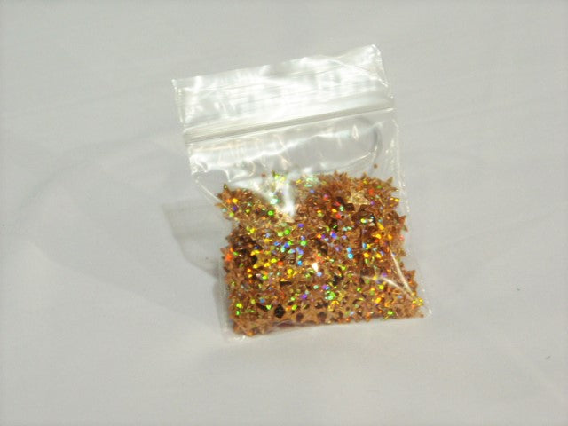 Gold Star Tiny Sew On Sequins / Confetti- 10g Bag