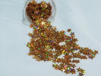 Gold Star Tiny Sew On Sequins / Confetti- 10g Bag