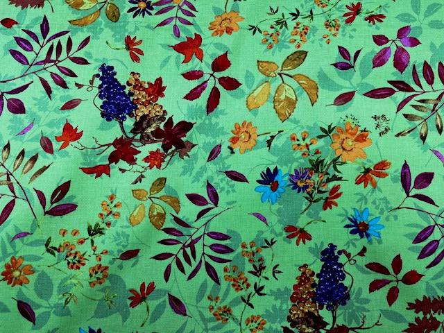 Tropical Forest - Korean Patchwork Cotton - Cheap Fabrics
