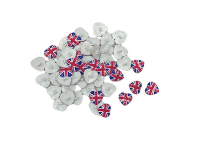 Love British - Union Jack Shank Buttons - 23mm