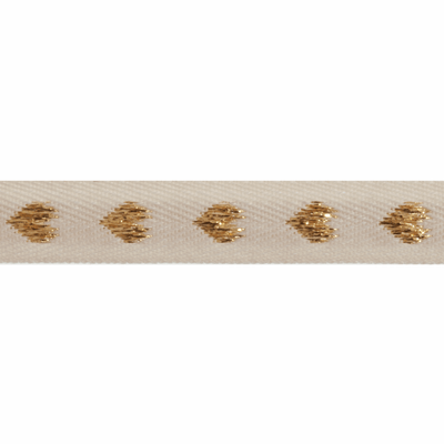 Heart Lurex Ribbon - 15mm