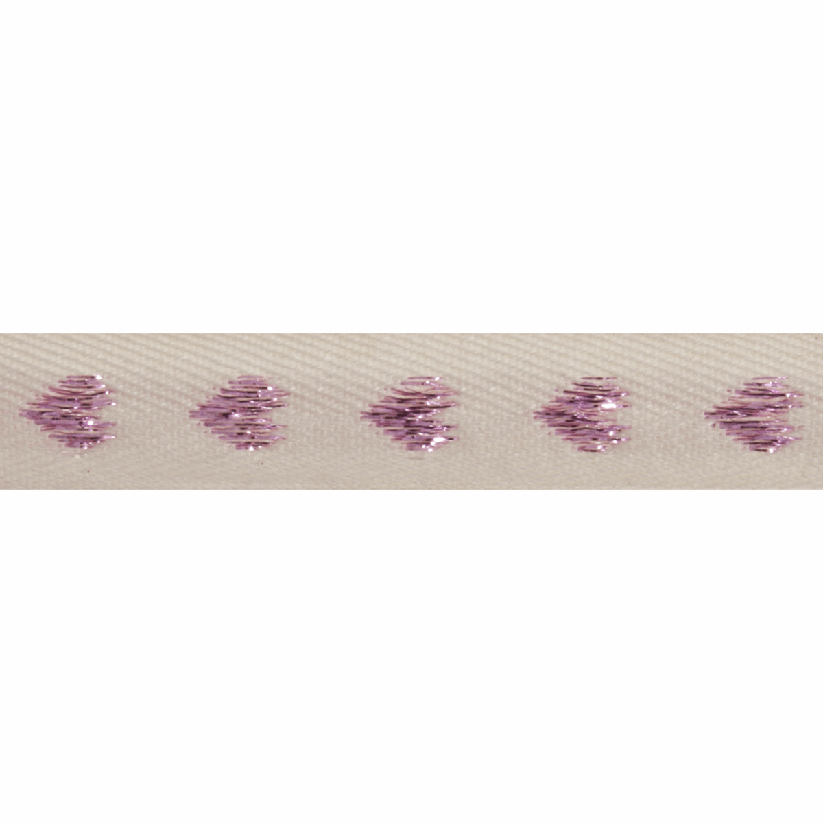 Heart Lurex Ribbon - 15mm