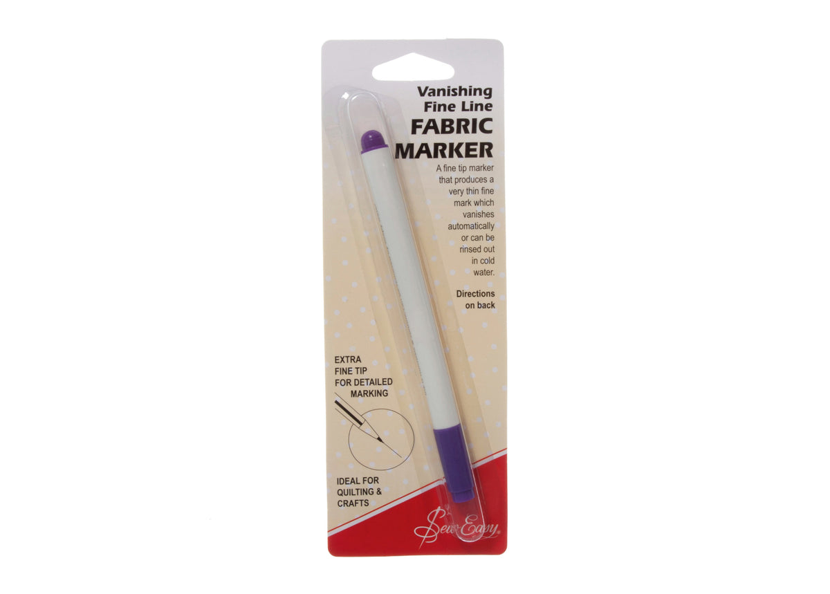 Fabric Marker Pen: Vanishing Fine Line