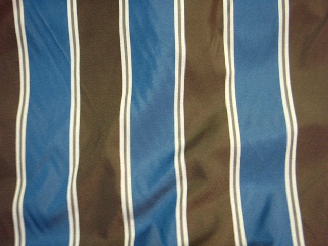 Wide Striped Crepe Fabric