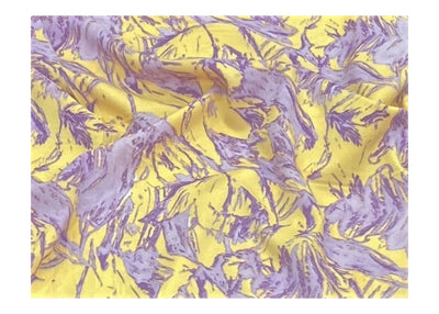 Wild Abstract - Clearance Printed Crepe