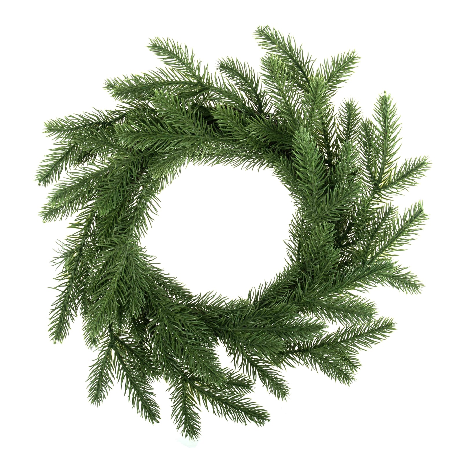 Wreath Base: Faux Spruce: 30cm/11.8in - Cheap Fabrics