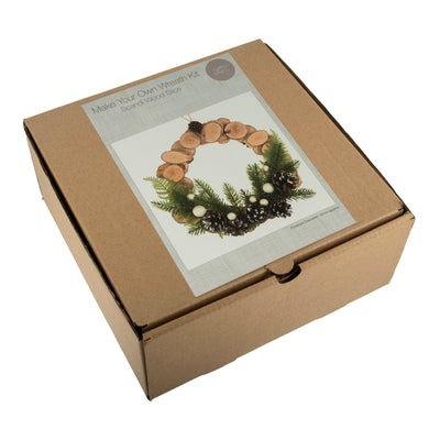 Wreath Kit- Scandi Wood 25cm