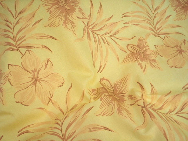 Yellow Floral - Cotton Poplin Patchwork